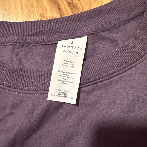 NWT Women’s Split Hem Tunic Vintage Violet Size XL - Picture 5 of 6